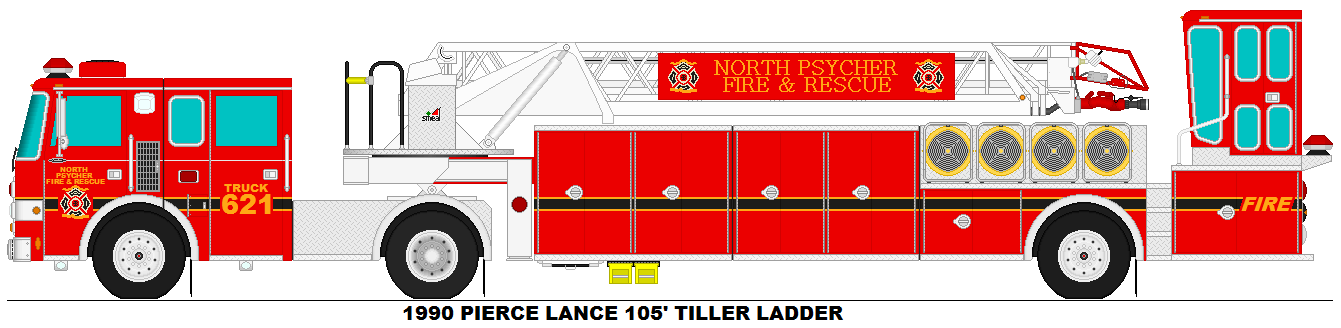 North Psycher Fire Dept. Truck 621