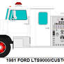 Ford LTS9000 Custom Pumper base