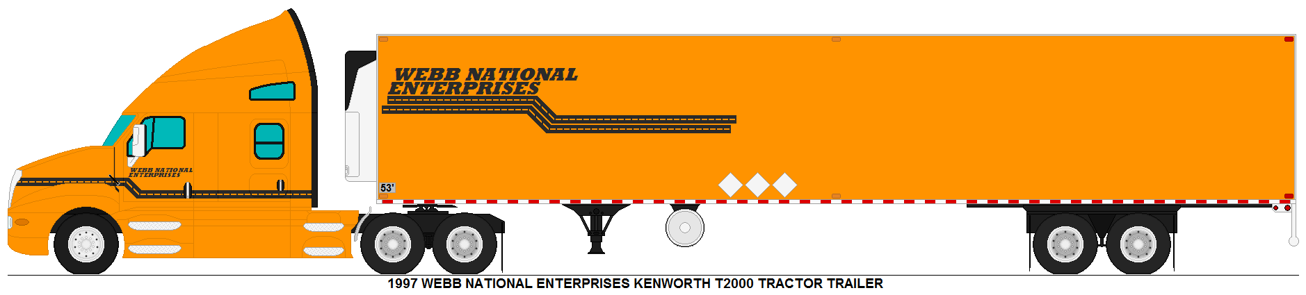 Kenworth T2000 WNE Tractor Trailer By MisterPSYCHOPATH3001 On DeviantArt kenworth-t2000-wne-tractor-trailer-by-misterpsychopath3001-on-deviantart