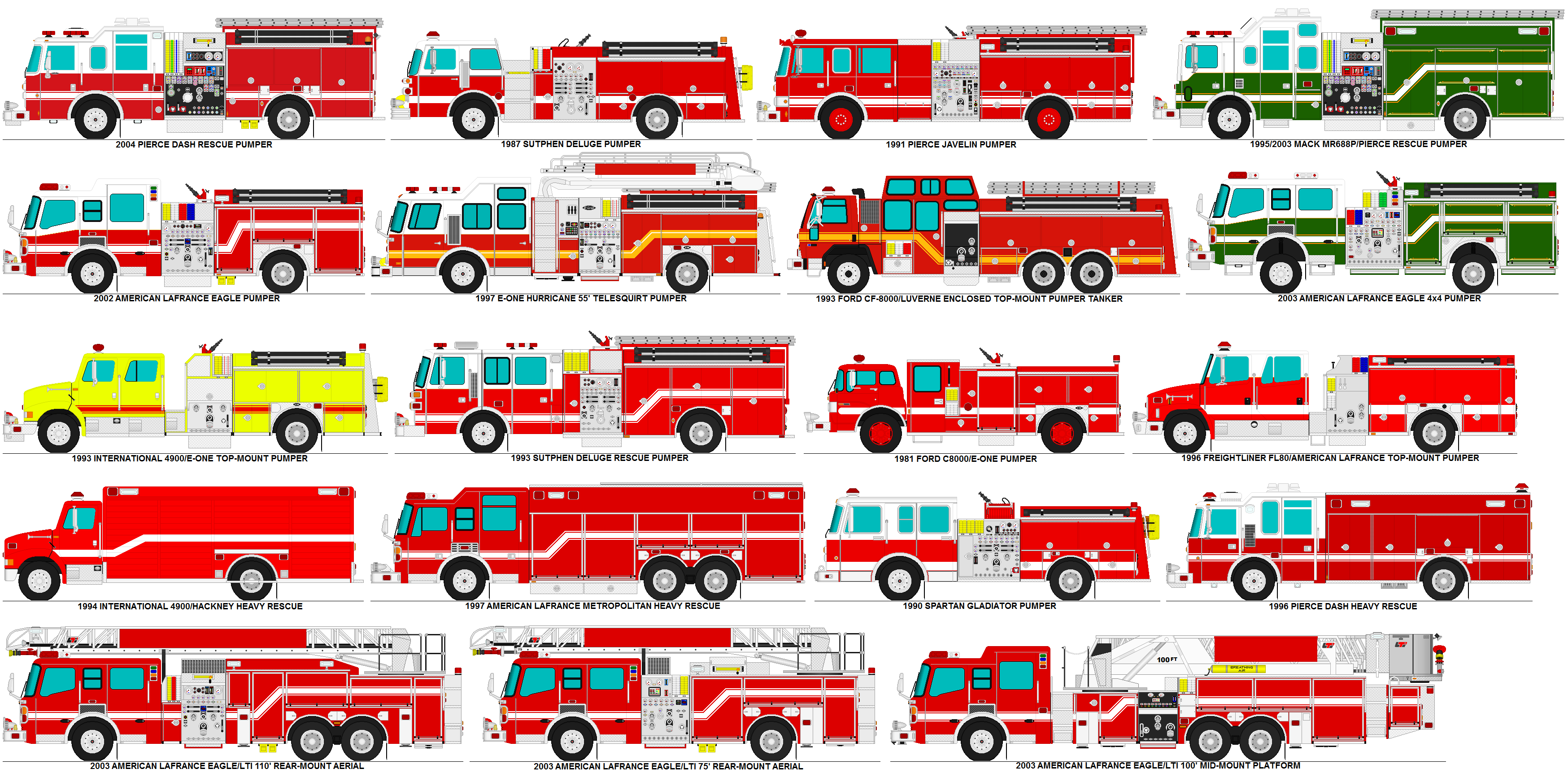 Used Fire Trucks For Sale