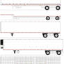 53' Spread axle trailers
