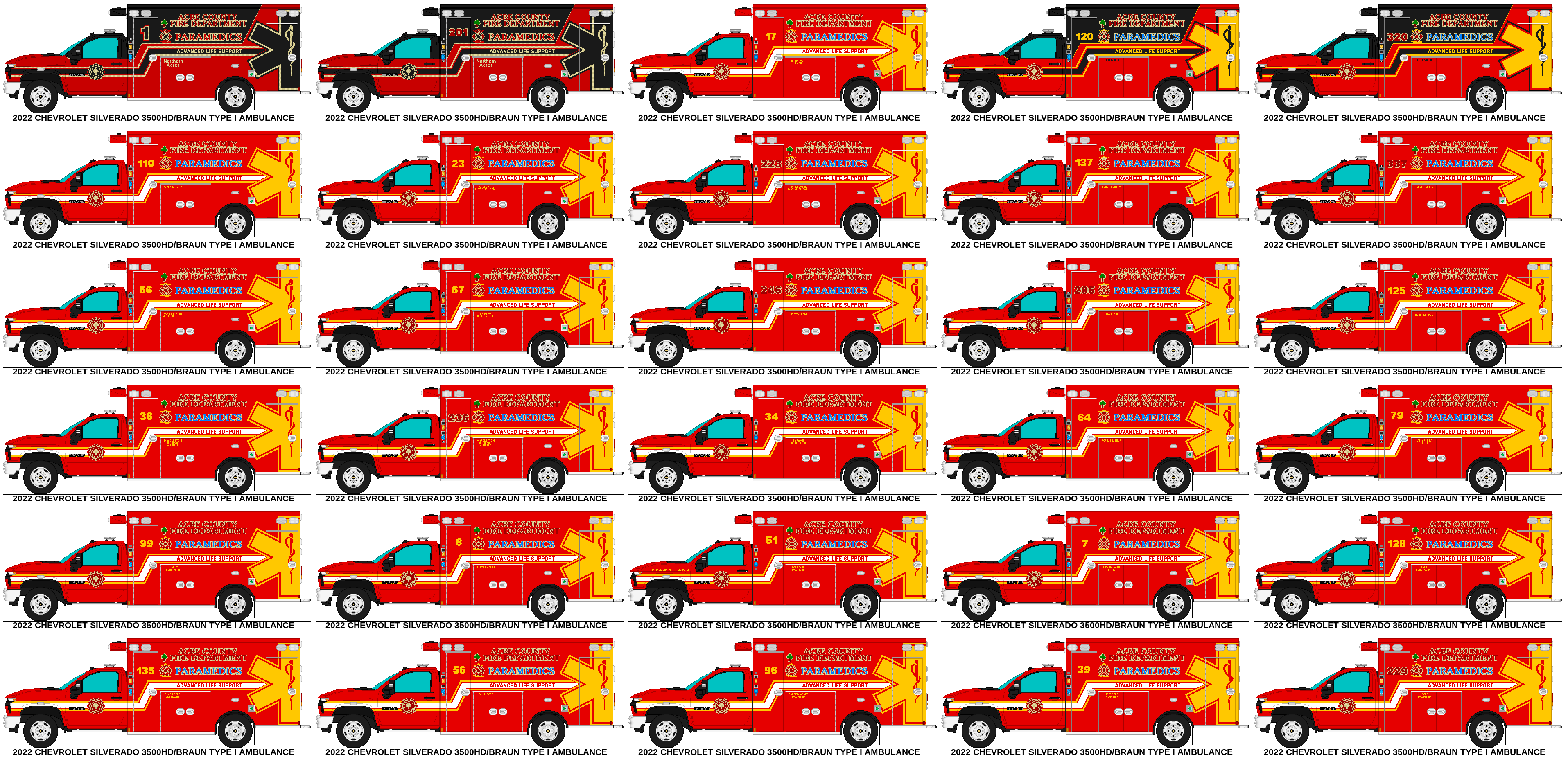 Acre county fire department medic roster by MisterPSYCHOPATH3001 on ...