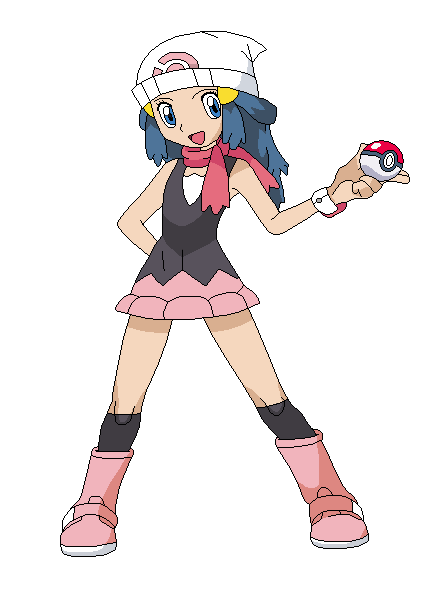 dawn (pokemon and 1 more) drawn by asatsuki_(fgfff)