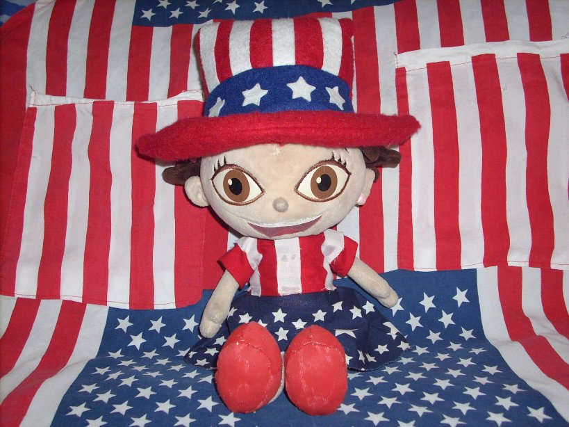 My June Doll as Uncle Sam