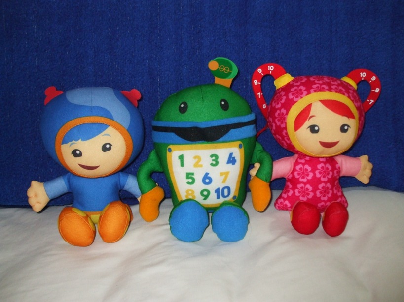 Team Umizoomi Plush Dolls