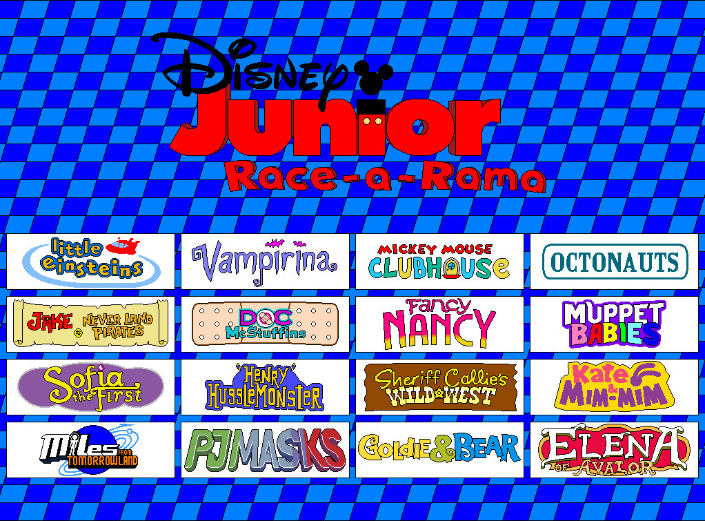 Disney Junior Race-a-rama GIF