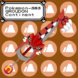 Pokemon Keyblade 383 - Groudon