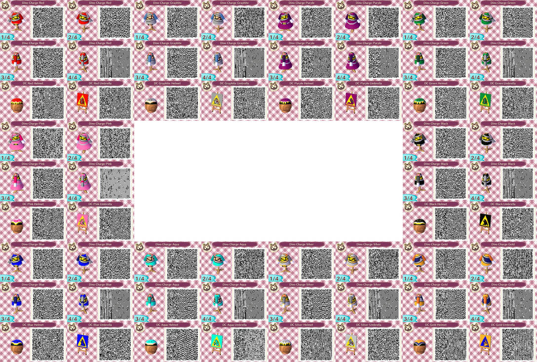 Dino Charge Power Rangers QR Codes by Gamekirby on DeviantArt