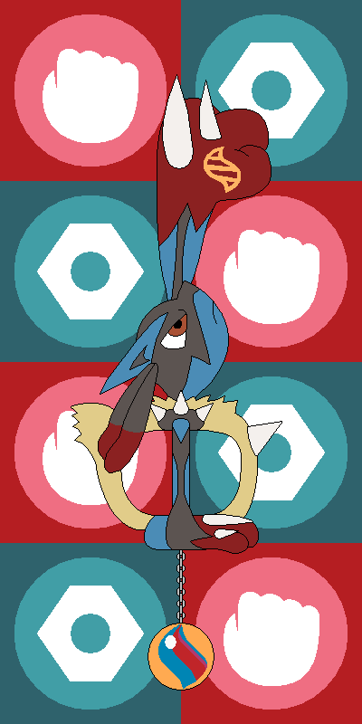 Shiny Redo: #448 Lucario + Mega Lucario by SkydraoftheGoddesses on  DeviantArt