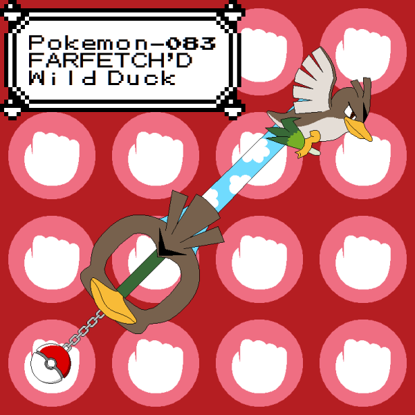 Pokemon Keyblade 083 - Galarian Farfetch'd by Gamekirby on DeviantArt