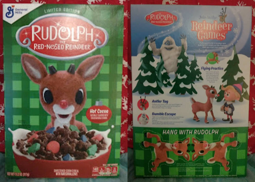 Rudolph the Red-Nosed Reindeer Cereal by Gamekirby on DeviantArt