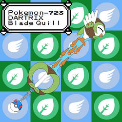 Pokemon Keyblade 723 - Dartrix