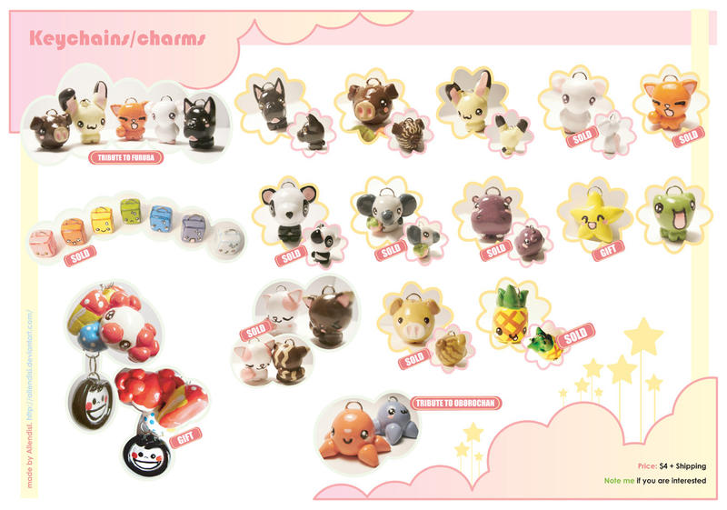 :: CUTE KEYCHAINS-CHARMS:: 2