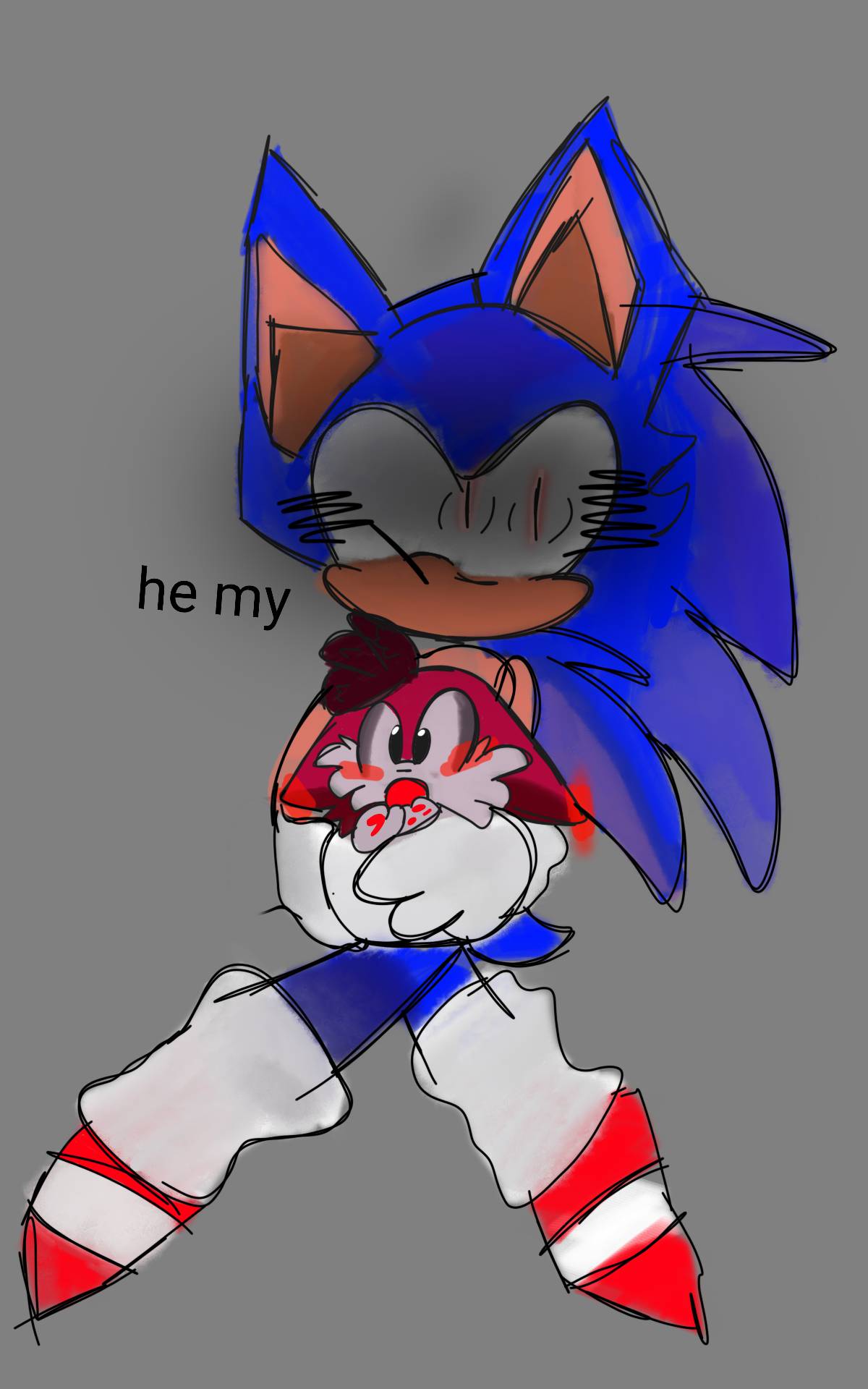 Tails.exe  Sonic fan art, Sonic art, Sonic funny