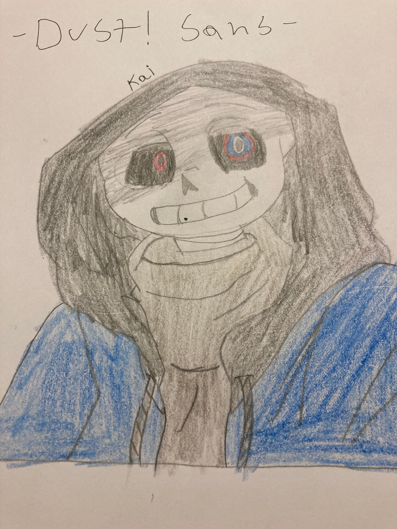 Dust sans! by GoldenKai4522 on DeviantArt