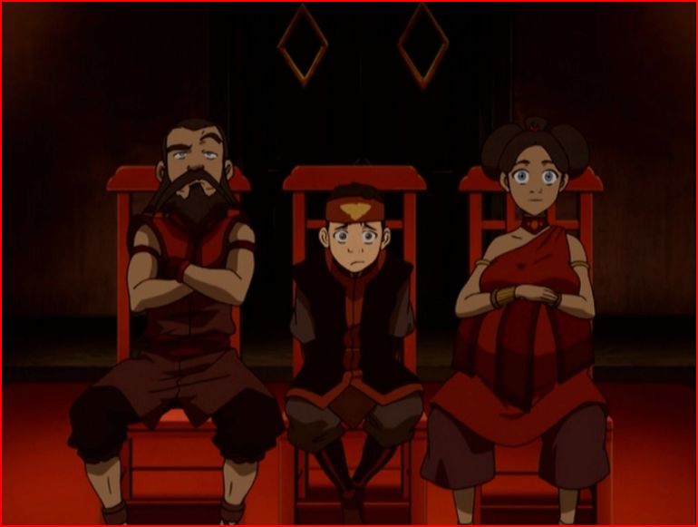 Mr. and Mrs. Fire and their Son Kuzon