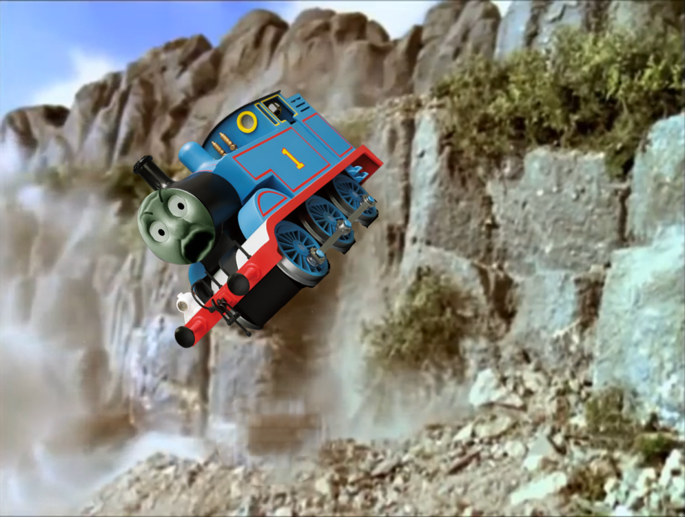 Thomas Two Fall Early reel 1981 thomas falling by Trainnboy11 on DeviantArt