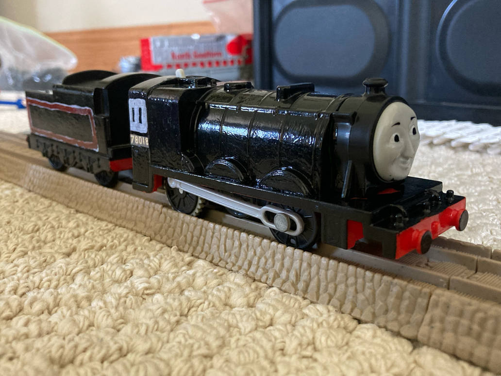 Custom Trackmaster Barry the rescue engine by Trainnboy11 on DeviantArt