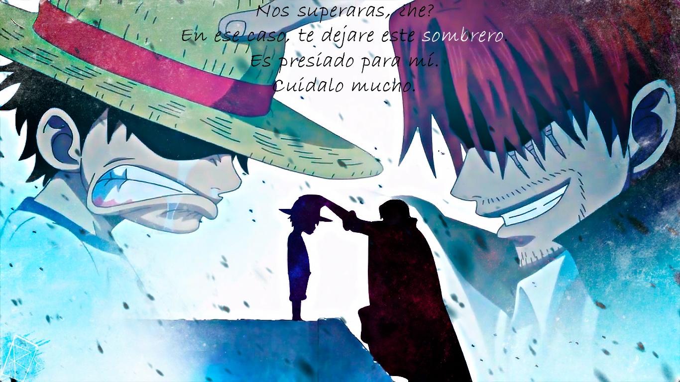 Luffy X Shanks One Piece By Randal08 On Deviantart Luffy X Shanks One Piece By Randal08 On Deviantart
