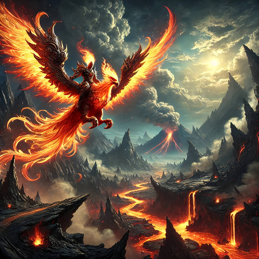 Phoenix Rising by Davidin601 on DeviantArt