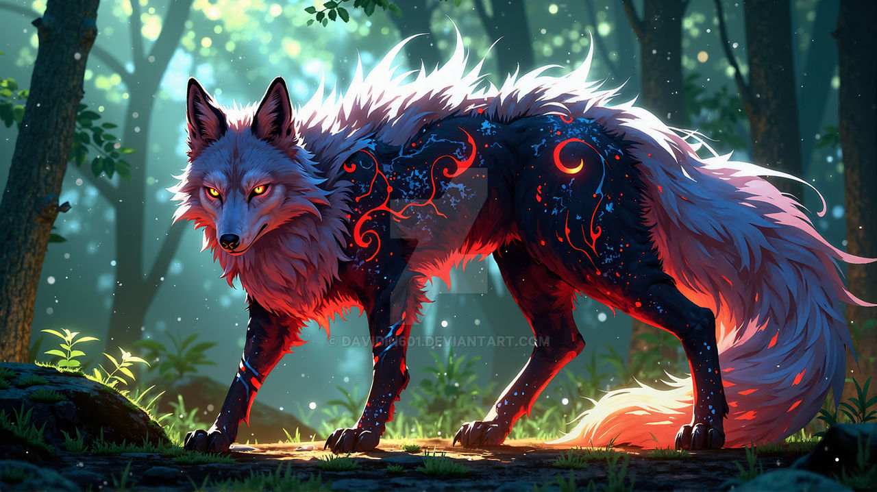 Spirit Fox From Rabbit Spirit fox by Davidin601 on DeviantArt
