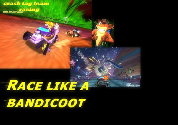 Crunch Tag Team Racing crash tag team racing by crashbandicoot2009 on DeviantArt
