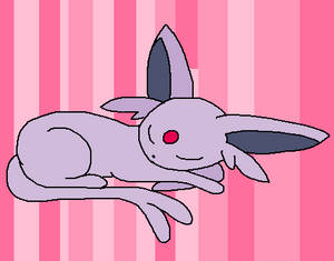 Sleeping Espeon