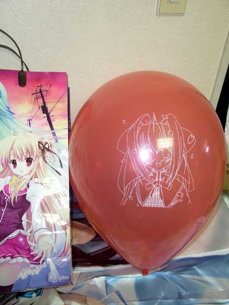 Fan art (Doujin) printed balloon !(2)