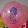 Swimwear's girl(Handdrawing on the balloon)