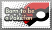 Stamp Born to be a Pokefan