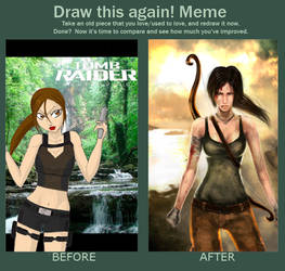 Draw again Lara