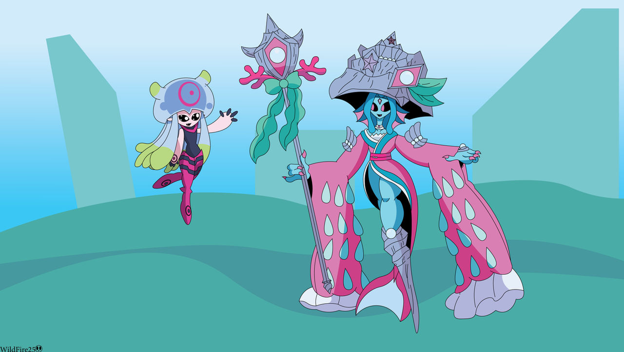 Ariemon And Jellymon by wildfire254 on DeviantArt
