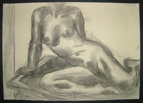 Life-drawing of 'Florence'