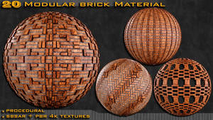 20 Modular brick Material