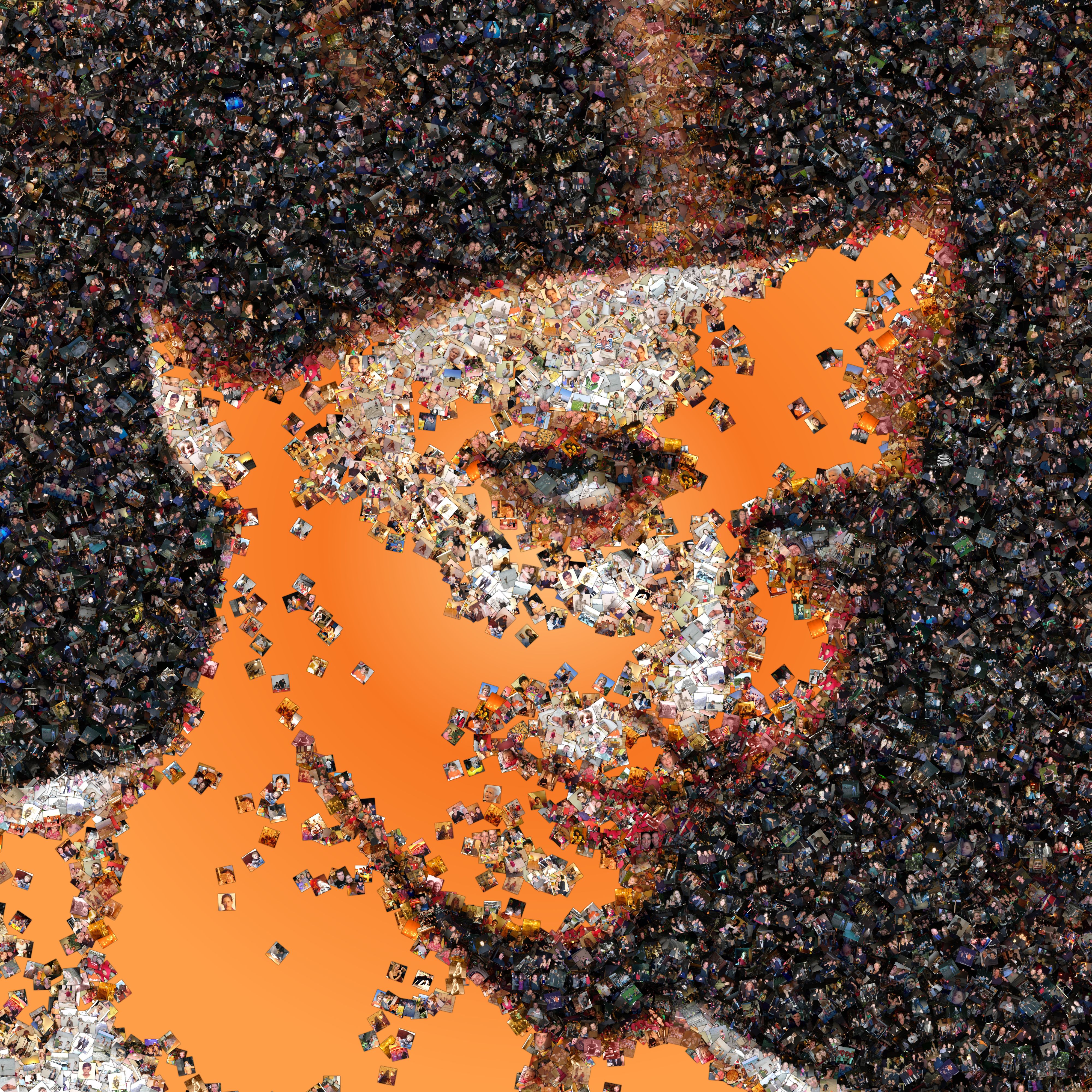 Eva Green photo mosaic