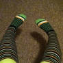 Striped socks