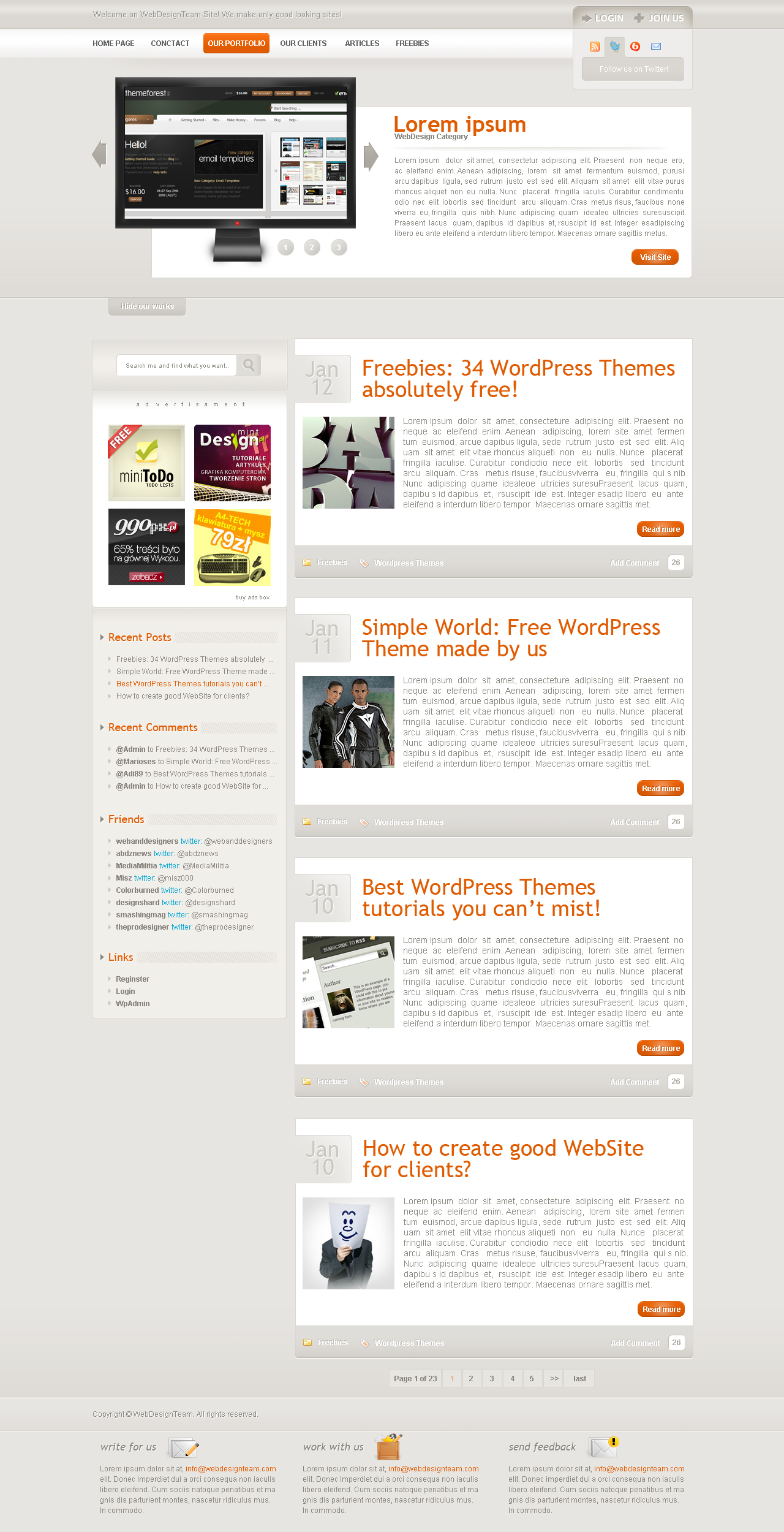 WordPress Theme