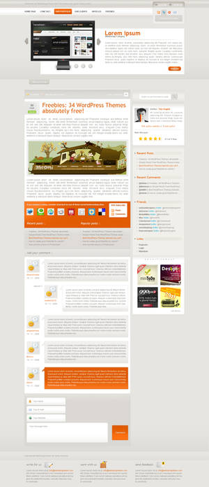 WordPress Theme - Wpis