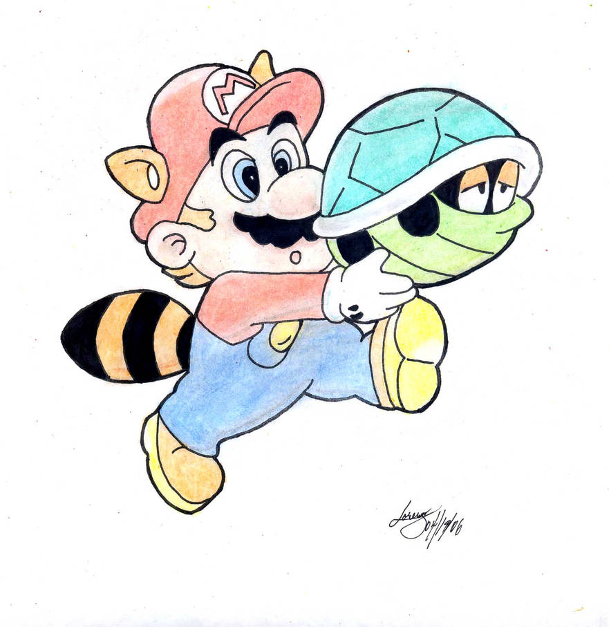 Racoon Mario by thespanishsadist on DeviantArt