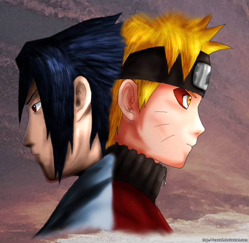 Naruto and Sasuke