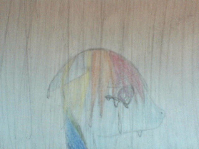 Rainbow Dash Crying by SammyB63 on DeviantArt