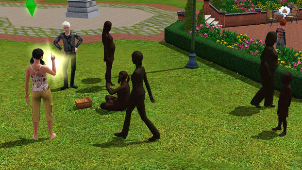 Sims3 - BeAStatue mod(petrification mod)inprogress