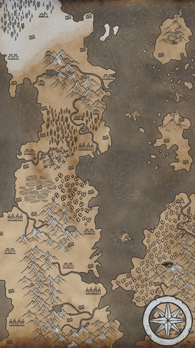 RPG worldmap by MarcelzRivii on DeviantArt