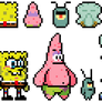 Super Smash Bros. Delta - Spongebob Cast