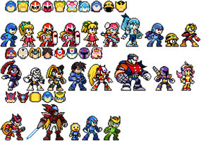 [EX] Super Smash Bros. Delta - Mega Man Set