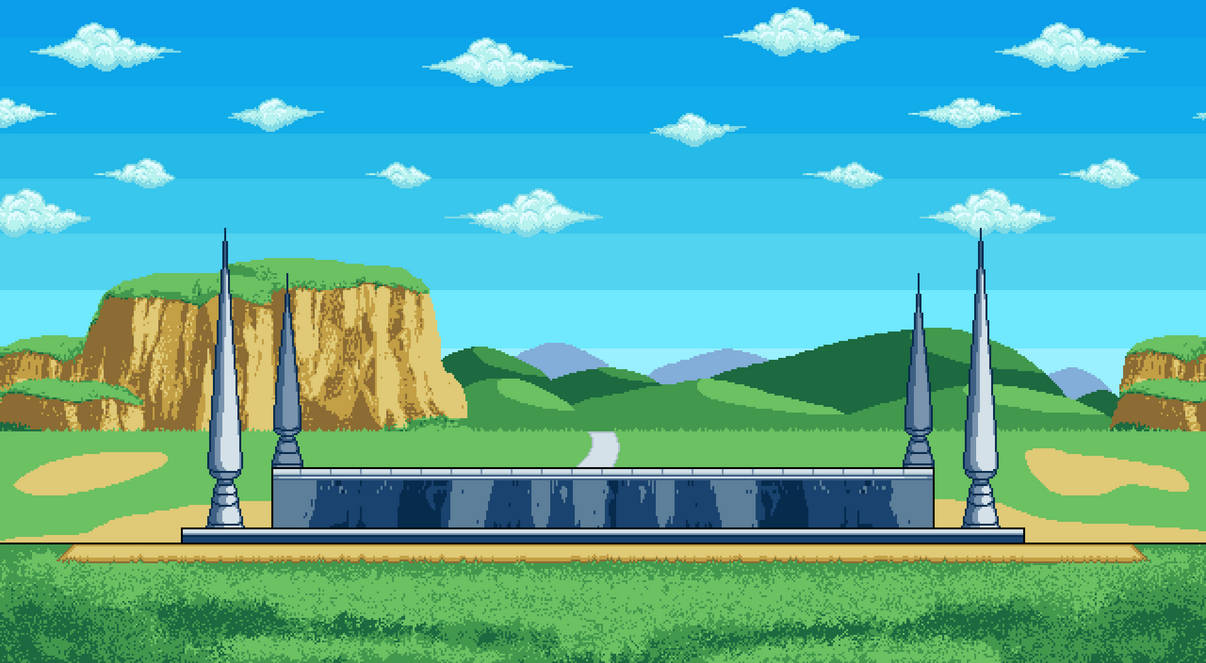 Cell Games Arena (Rivals of Aether style) by Dimpsuu on DeviantArt