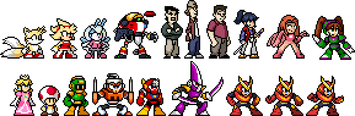 Set of custom Rivals style sprites by Dimpsuu on DeviantArt