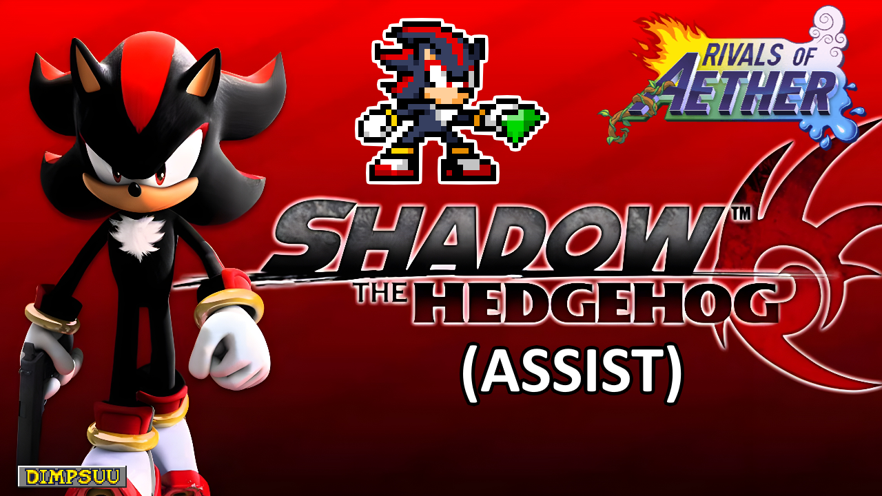 Shadow Rivals - Shadow Sonic, HD Png Download, free png download