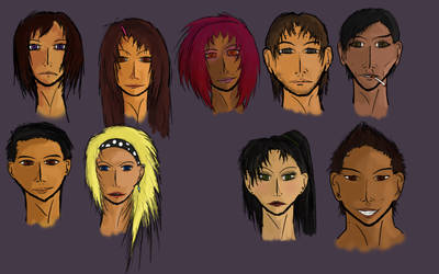 Concept hair/heads