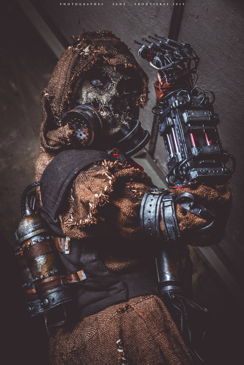 Scarecrow: Batman Arkham Knight by AngelaBermudez